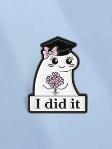 1PC Funny Spanish Figures Flork Enamel Pin I Did It Cartoon Cute Characters Brooch Lapel Backpack Badge Jewelry Gift For Friends