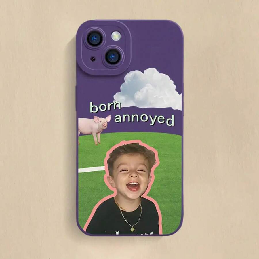 Sunshine Boy Phone Case, Suitable For IPhone 16 Pro Max, High-Quality Anti-Drop And Scratch-Resistant Protective Case, Unisex - màu xanh lá - Xem 1
