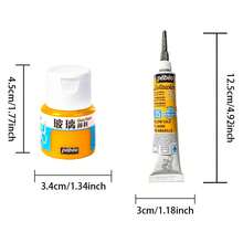 1 Metal 3D Stereoscopic Glass Pigment Hook Pen, Pen Tip 1mm, 20ml, DIY Painting Textile Ceramic Metal Acrylic Pigment. A 20ml Bottle Of Glass Paint, DIY Waterproof Hand-Painted Non Baking Paint. Two Types Of Glass Pigments To Choose From, Tubular And Bottled, Depending On The Specific Application.