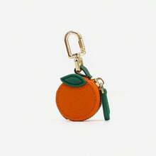 Bestes Geschenk, süße fruchtförmige Münzbörse - Mini Schlüsselanhänger Geldbörse für Frauen, ästhetischer Taschenbaumler und Strumpfstopfer, Mini-Geldbörse, kleine Geldbörse, süße Geldbörse, Münzbörse, Schlüsselhalter, Geldtasche, Schlüsselanhänger-Geldbörse