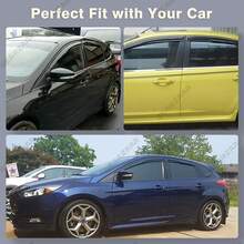 GEARZAAR 4pcs Wind Deflectors Set For  Kuga 2012 - 2019 (4 Pieces)- Next Day Delivery - por defecto - Ver 2
