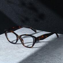 1 Pair Elegant PC (Polycarbonate) Full-Rim Square & Round Fashion Glasses, Suitable For Spring, Summer, Autumn, Winter, Photography, Gifts, Minimalist & Versatile