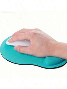 1 pieza Alfombrilla de ratón de color liso, alfombrilla de ratón multiusos simple y antideslizante, adecuada para oficina, escuela, hogar, vuelta al colegio, juegos