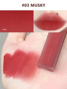 Rom&nd Romand BLUR FUDGE TINT 03 麝香色，Romand 唇膏，唇彩，哑光唇釉，轻盈柔滑质地，易于涂抹，持久显色，高显色度，不拔干，丝绒般柔滑，哑光妆效，易于晕染，韩国彩妆，韩国化妆品，礼盒装，5.0克/0.18盎司 - 03 MUSKY - 查看 3