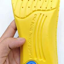 1 Paar Gel-Einlegesohlen mit Fußgewölbeunterstützung - Blau & Lila, atmungsaktiv & stoßabsorbierend für Herren und Damen Laufschuhe, anpassbare Passform (Farbe und Stil zufällig)