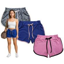 NASHLY Women Shorts - 藍色 - 查看 1
