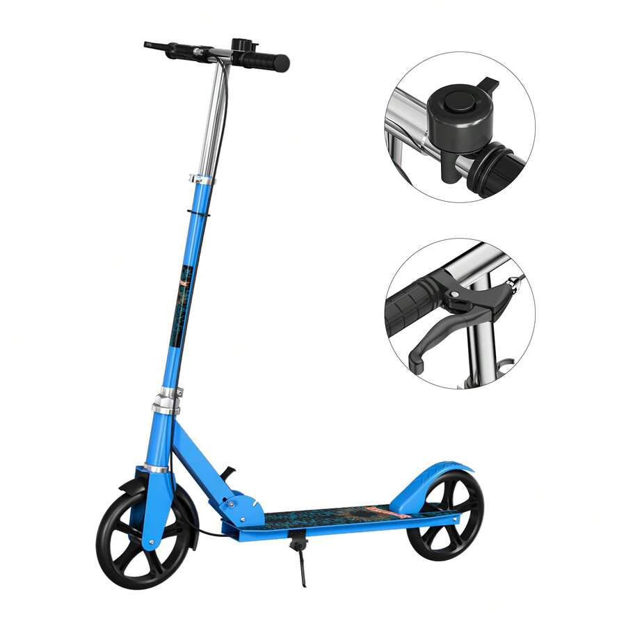 Kick Scooters, Foot Scooters - Royal Blue - View 1