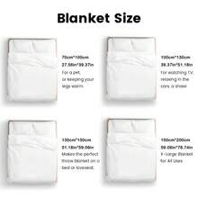Customized Photo Blanket Personalized Soft Sherpa Throw Blanket Custom Picture Printed Blanket For Bed Sofa Camping Travel All Seasons Gift For Family And Friends - Multicolor - View 4
