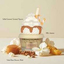 Perfumes De Mujer Whipped Pleasure Eau De Parfum 75ml Spray Perfume Feromonas Perfume Hombre - Give Me Gourmand Collection | Indulgent Whipped Cream, Caramel Drizzle & Vanilla Gourmand Fragrance | Adorable Yellow Ice Cream Cupcake-Shaped Bottle | Long-Lasting For Daily Joy, Romantic Dates, Girls' Night Outs & Self-Care  | Top Gift For DíA De Los Tres Reyes, Mother'S Day, Valentine'S Day, Christmas & Birthdays | -Viral Sweet & Cozy Aesthetic | Quick Ship - Múltiples aromas - Ver 3