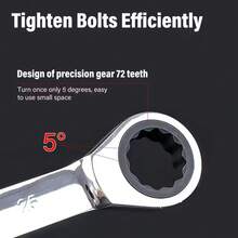 14pcs Wrench Set – Versatile Ratchet Wrenches For Efficient Automotive Repairs - Professional Grade Combination Wrench Set