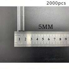 2000 件重型缝纫机针 - 工业快速穿线，适用于服装标签、服装缝合 - 兼容缝纫枪 - 无需胶棒 - （5 毫米、8 毫米、12 毫米、15 毫米、25 毫米、35 毫米） - 散装缝纫用品，适用于裁缝、制造商、工匠、工业风格针头、耐用塑料套 - Plastic Needle - 查看 18