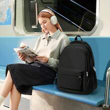 Mochila para mujer, mochila para portátil para chicas, mochila escolar impermeable, mochila de viaje y trabajo, mochila universitaria, mochila casual de día para estudiantes de secundaria, enfermeras, profesores, adecuada para universidad, exterior, compras, viajes, campamento, regalo para novia, compañeras de clase