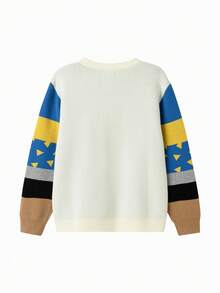 Balabala Tom & Jerry Boys Knit Sweater, 2025 Winter Mall Edition, Soft Pullover Top