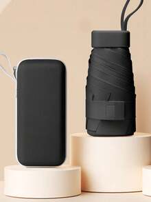1 chiếc ô mini bỏ túi, ô nhỏ gọn, ô gấp 5 lần, ô chống mưa và chống nắng kép, ô du lịch bỏ túi chống nước mini, ô che nắng cho nữ, ô chống nắng UV, ô dù mini gấp 6 lần siêu nhẹ, ô du lịch mini, ô dù hai mục đích sử dụng dù nắng và mưa nhỏ gọn - Nhiều màu - Xem 14