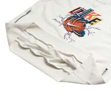 Áo nỉ dài tay cổ tròn nam, DF STRT SOUL CREW GCEL Pullover, chất liệu dệt kim nhanh khô, thích hợp cho công sở và thể thao, IO7915-047 - Đen/Xám/Màu - Xem 5