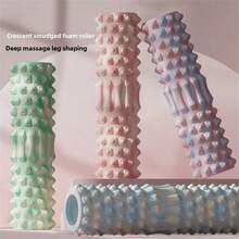 1PC 30*8/45*10cm Foam Yoga Massage Roller Bodybuilding Exercise Massager Back/Legs Muscle Relaxation Yoga Pillar Home Pilates Fitness Equipment