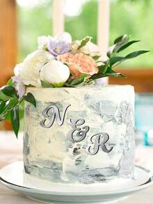 Acrylic Alphabet & Number Cake Decorations, Mirror Plated Digital 0-9 And Letter A-Z Cake Toppers, For Anniversary, Wedding, Baby Birthday Party Decor - Multicolor - View 10