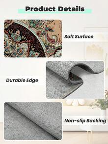 1 buc. Imitație de cașmir covor covor de pluș covor moale și pufos, luxos, lavabil la mașină, moale la atingere, covor de podea Shaggy, covor de living, covor de dormitor pentru decor acasă, decor de cameră, covor accent, acoperire de podea și multe altele