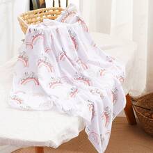 1 Peça Cobertor Suave e Confortável para Enrolar Bebê, Seda Macia, Unissex para Recém-Nascidos e Bebês