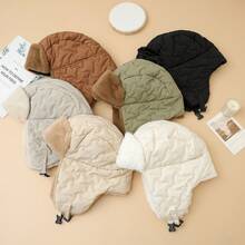 Women Beanie Hat - MM2447咖啡 - 查看 4