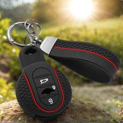 Silicone Car Key Case Cover Protection Shell For BMW Mini COOPERS ONE JCW F56 F55 F54 F57 F60 R55 R56 R57 R58 R59 R60 S Roadster