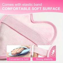 1 szt. Zimny i ciepły kompres z żelowymi kulkami pod oczy, żelowa maseczka w kształcie serca z elastyczną taśmą, wielofunkcyjny kompres z podwójnym stopniem temperatury, narzędzie do pielęgnacji twarzy, do codziennego użytku na twarz, dłonie, stopy i inne części ciała, idealny prezent na Boże Narodzenie i dla kobiet, pielęgnacja skóry, maseczka w kształcie serca, wygodne dopasowanie, materiał przyjazny dla skóry, technologia żelowych kulek, maska, dla miłośników domowego spa, entuzjastów urody - Wielokolorowe - Zobacz 4