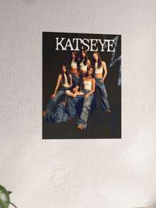 1 tranh in nghệ thuật KATSEYE không khung, trang trí tường, poster Katseye, tranh nghệ thuật Kpop Katseye, đồ trang trí lấy cảm hứng từ người hâm mộ Katseye, poster ban nhạc Kpop độc đáo - Nhiều màu - Xem 3