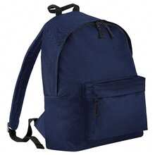 Beechfield Childrens Junior Fashion Backpack Bags / Rucksack / School (French Navy) - 100% Polyester - (RW2019) - 藍色 - 查看 1