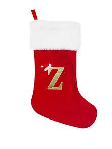 20 Inches Knit Monogram Stockings, Stockings Large Monogram Xmas English Letters Hanging Stockings Socks Double Sided Fireplace Hanging Stockings For Party Decoration New Year Party Gift Favors Supplies,Personalized Initial Stocking, Family Holiday Xmas Party Decor Birthday Home Decor Christmas Decorations Room Decor Christmas Winter Christmas Decorations Home Christmas Gifts Christmas Decor