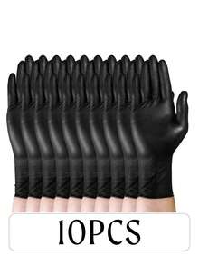 20/50pcs Set, S-XL Size, Disposable Nitrile Gloves With Diamond Particles, Enhanced Anti-Slip And Friction, Utility, Home, Safety Gloves, Personal Protective Equipment, Kitchen Cleaning Gloves, Multi-Purpose Gloves