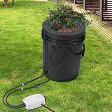 DWC Hydroponic Growing System For Deep Water Culture With Top Drip, 1 X 5 Gallon Bucket - 查看 9