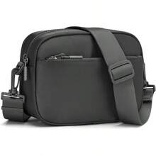 Checkered Crossbody Bag For Women Small Cute Purses  Shoulder Handbags Wide Strap - Black - View 12