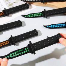 2025 New Retractable Knife Prank Knife Eating Chicken Fake Knife Gag Toy Adult Performance Prank Prop - Perfect Gift - Birthday Gift - Holiday Gift - Christmas Gift - Multicolor - View 4