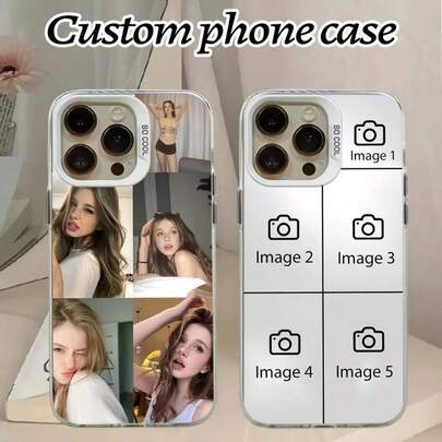 Personalizowane, matowobiałe etui na telefon, personalizowane etui na telefon, odpowiednie na śluby, kompatybilnhone'em XR, 11, 13, 14, 15, 16, 17 Pro Max, Galaxy, OPPO i innymi modelami. Jest przezroczyste, modne, kolorowe, urocze i minimalistyczne, dzięki czemu idealnie pasuje do Twojego telefonu. To wyjątkowy, spersonalizowany prezent dla przyjaciółek, dziewczyn i matek.