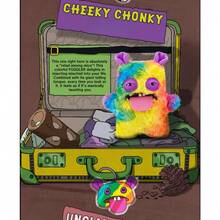 Spin Master Official Genuine - Cute Yet Ugly Monster Pet Series Plush Toys, Unique And Adorable Collectible Dolls - Fuggler Pet Monster-meaty Monster#15731B - View 2