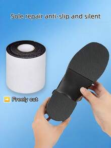 1/3/5 Pairs Anti-Slip Rubber Sole Pads, Forefoot Non-Slip Stickers, Shock Absorbing Pads, Ice & Snow Anti-Skid, High Heel Rubber Treads, Shoe Sole Repair & Renewal