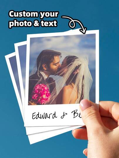 1-10PCS Personalized Custom Photo Prints, Customizable With Any Image, Text, Or Logo, Including Pet Photos, Family Photos, Couple Portraits, And Personal Portraits, All Available In High-Quality Glossy Prints With Custom Photo Messages. These Prints Feature Vibrant, Fade-Resistant Colors And Are Perfect For Christmas, Birthdays