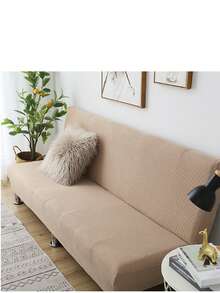 Funda De Sofá Cama Protectoras Grandes Cubre Salas Elásticas - Caqui - Ver 5