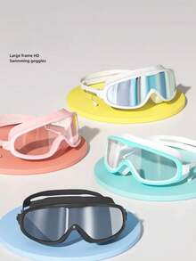 Wide View Anti-Fog UV Protection Leakproof Swimming Goggles For Adults