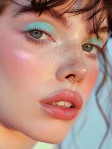 1pc Fake Double Piercing, Nose Cuff No Piercing Needed, Double Hoop Piercing Imitation, Minimalist Jewelry