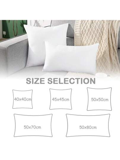 Farfallarossa Wit Kussen Core Pieces Ultra Zachte Hypoallergenic Pillow, Cervical Support, Breathable Com Tafel Double Bed Pillowcases view 3