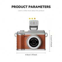 Caméra mini numérique 8 Go 16 Go 32 Go Petite caméra d'action GoPro Photo Sports Cam Vidéo cachée Sous-miniature Enregistrement Bodycam Caméscope Caméras Appareil photo pour la photographie Mini caméra rétro portable : Enregistrement vidéo 1080P HD, un accessoire élégant avec fonction de prise de vue. Écran IPS de 0,96 pouce, éclairage LED. Spécialement conçu pour les jeunes. Corps ultra-léger de 21 g, prise de vue pendant la charge, alimentez votre création de vlog