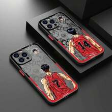 Nueva funda compatible con anime para 17, 17Air, 16E, 16, 15, 14, 13, 12, 11, Mini, Pro, Max, Plus, de material traslúcido y mate, funda compatible con 17, 17 Pro, 17 Pro Max - Fbk03 - Ver 3