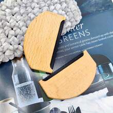 羊毛羊绒梳，手动便携式毛衣梳，除球器，木质除球器，羊毛织物除球器，衣物刷工具，针织服装，羊绒羊毛大衣除球器，手动山毛榉木除球器，羊绒梳，羊毛除球器，大衣除球器 - 彩色 - 查看 5