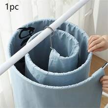 1件/2件螺旋被子晾衣架，不锈钢圆形晾衣架，多功能旋转晾衣架，适合阳台家用