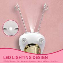 專業女性電動除毛器，USB充電，LED燈，多功能美容除毛器，多用途除毛器 & 修剪器，節日禮物，給女友/好朋友的派對禮物 - 彩色 - 查看 10