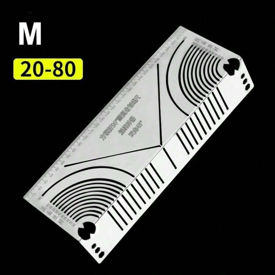 Precision Flex Angle & Arc Marking Tool – Adjustable Dual-Purpose Scriber For Metalworking & Engineering - M - 查看 1