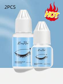 1/2/3 件 5ml/12ml 无味无刺激假睫毛胶水，持久牢固 - 黑色 - 查看 19