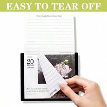 2026 Bible Calendar - Bible Verses Calendar 2026 From Jan 2026 - Dec 2026, 365 Days Desk Calendar 2026, 5.9x 4.9, Thick Paper, Adjustable Easel - 2026年台曆 - 查看 5