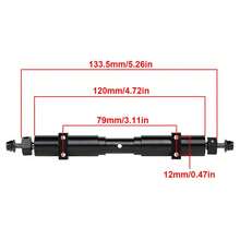 RC Car Metal Unpowered Axle 120MM 140MM 167MM For 1/14 TAMIYA Tractor Trailer High Quality Replacement Spare Parts - Black - View 10